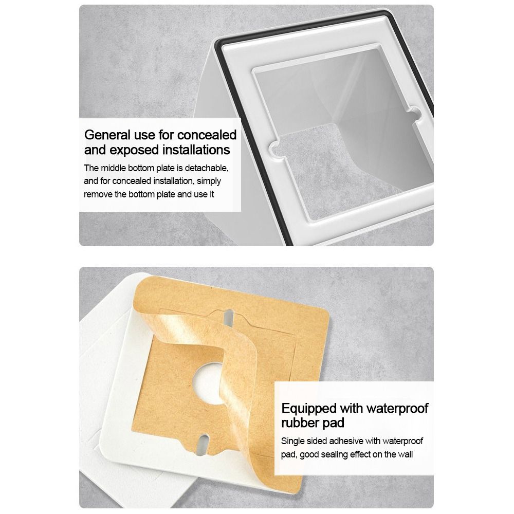 New Plastic Socket Waterproof  - Outdoor Power Outlet Cover review and price