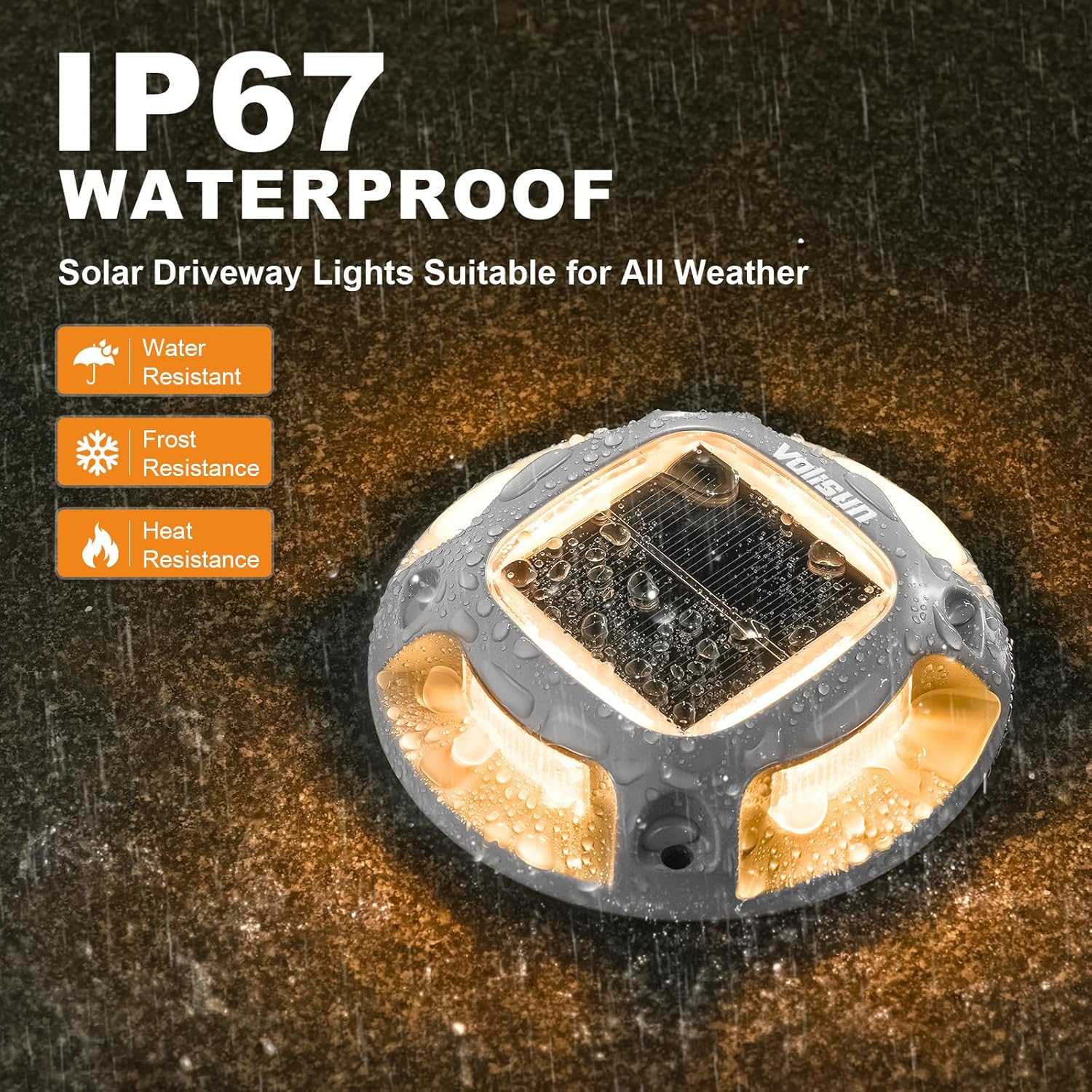 Solar Driveway Marker Lights D - Outdoor Power Pack review and price