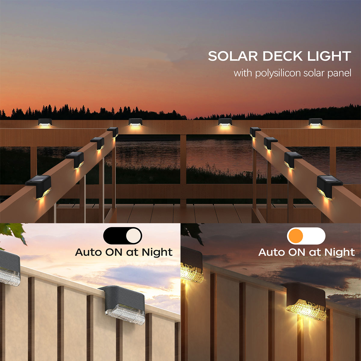 4/12 Pack Deck Lights Solar Po - Outdoor Power Pack review and price