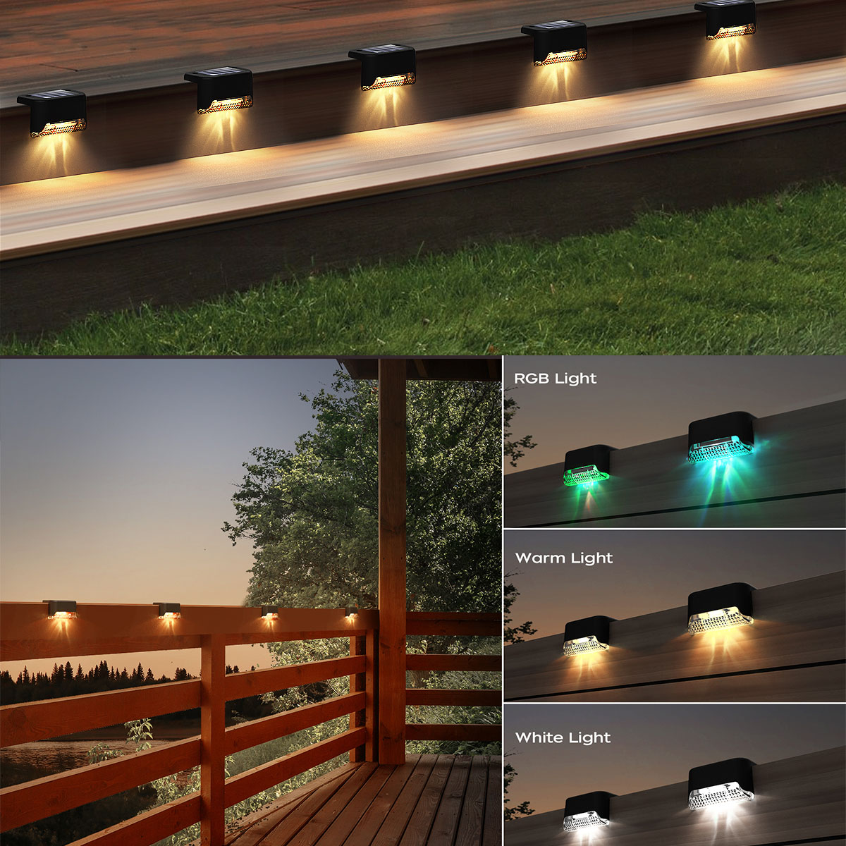 4/12 Pack Deck Lights Solar Po - Outdoor Power Pack review and price