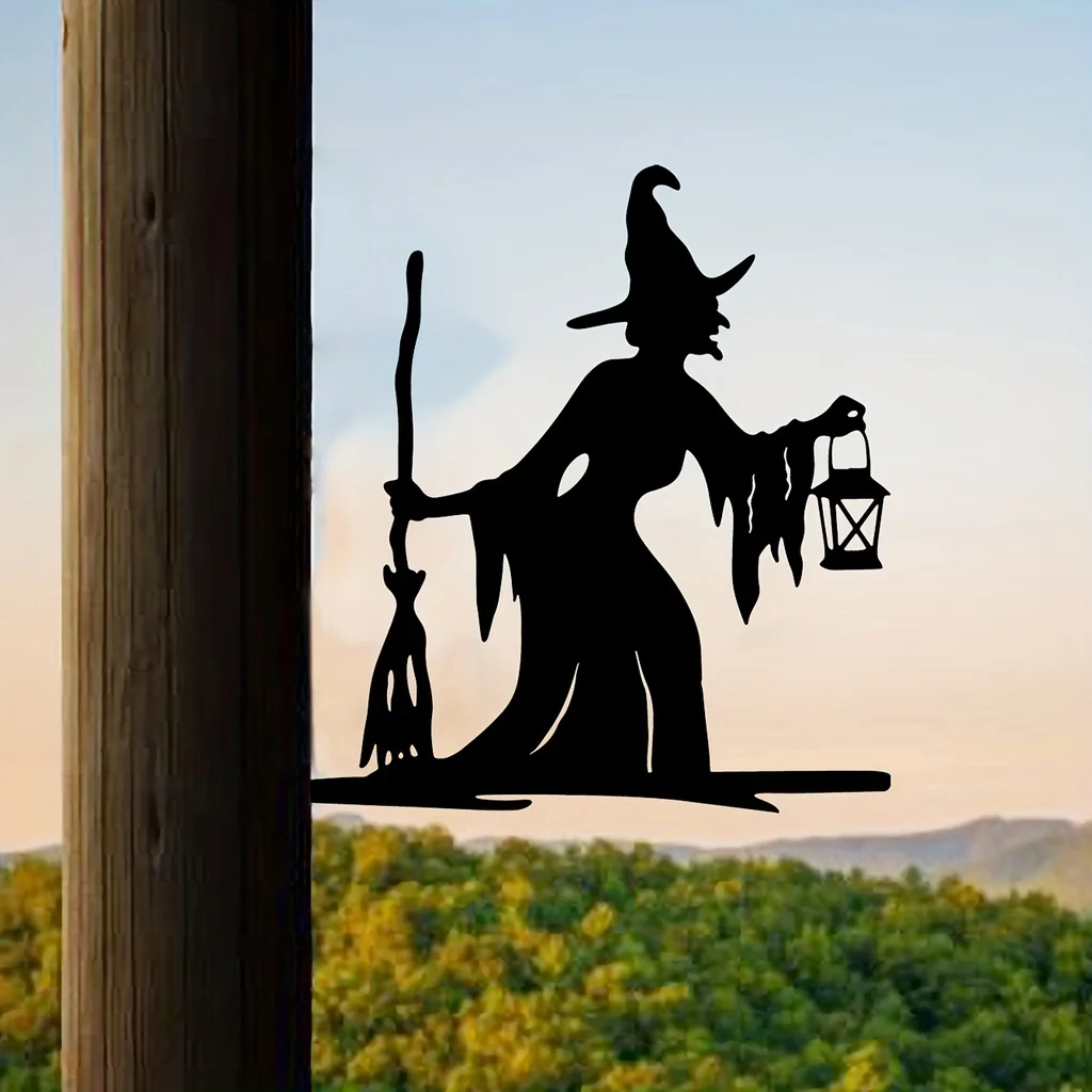 1pc Witch Lantern On Branch St - Outdoor Power Stake review and price