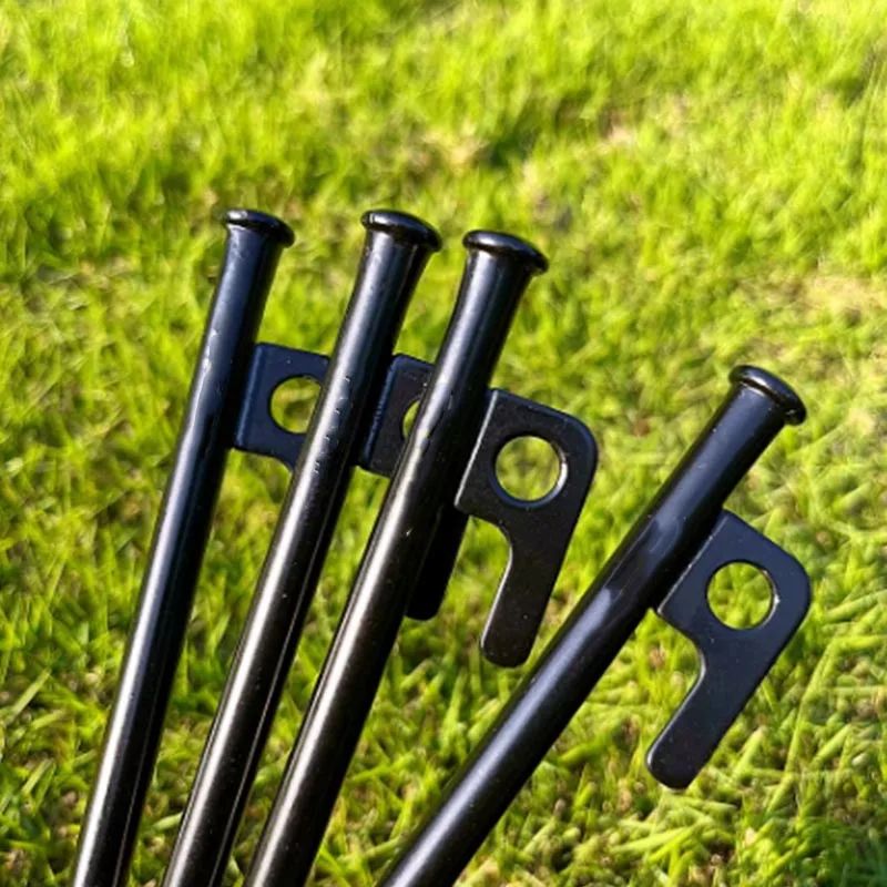 4Pcs Heavy Duty Steel Tent Peg - Outdoor Power Stake review and price