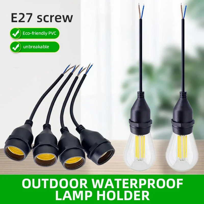 Universal E27 Lamp Head Power  - Outdoor Power Lead review and price