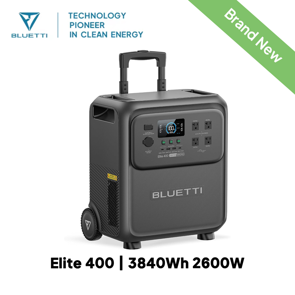 BLUETTI Elite 400 2600W 3840Wh - Outdoor Power Pack review and price