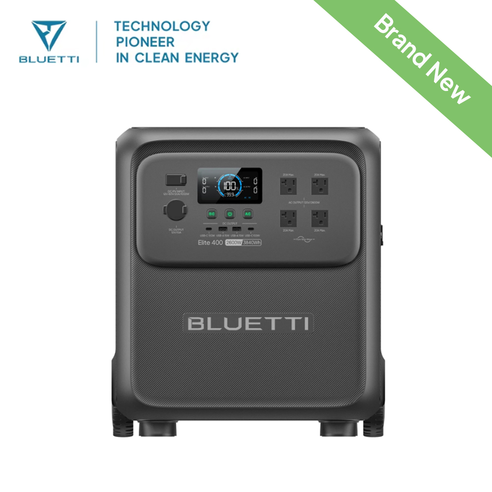 BLUETTI Elite 400 2600W 3840Wh - Outdoor Power Pack review and price