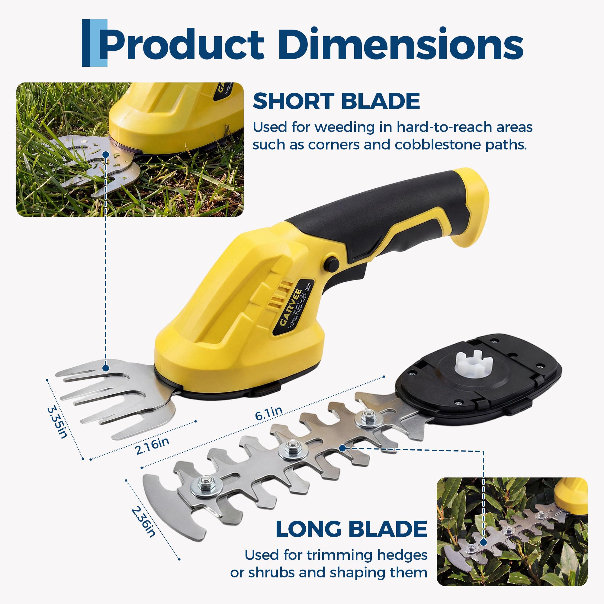 2-in-1 Cordless Grass Shear He - Hedge Trimmer Cordless review and price