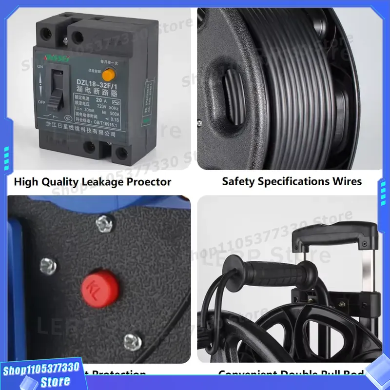 50m Heavy Duty Extension Lead  - Outdoor Power Lead review and price