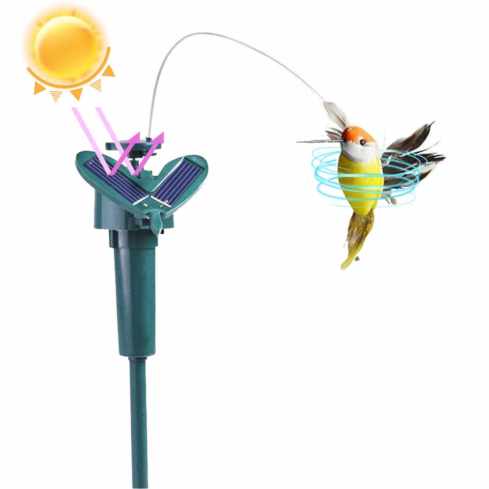 1pc Solar Rotating Bird Funny  - Outdoor Power Stake review and price