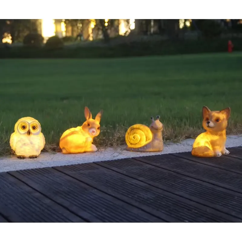 Solar Powered Resin Rabbit Gar - Outdoor Power Stake review and price